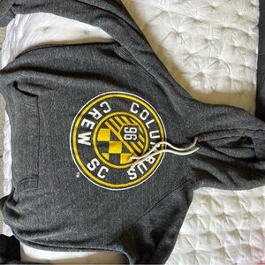 HOMAGE Black and Yellow Columbus Crew SC Sweater